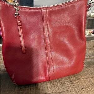 RED COACH CROSS BODY